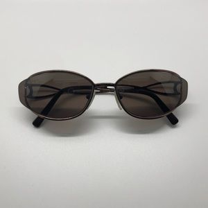 SOLD! Salvatore Ferragamo Bronze Sunglasses